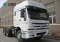 SINOTRUK HOWO 6X4 371HP Prime Mover Truck Tractor Head Truck With 2 Bunkers