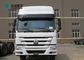 White SINOTRUK 371HP Prime Mover Truck 10 Tyre Howo Tractor Head Truck