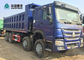 Euro 2 371HP Heavy Load Truck 8x4 12 Tyre Front Lifting HOWO Tipper Truck