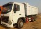 A7 Sinotruk Howo White Heavy Duty Dump Truck Ten Wheels 6 X 4 18M3 40 T