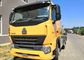 HOWO A7 420 HP 6X4 Prime Mover Truck / Diesel Tractor Truck HF7 Front Axle