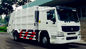 White Color 12m3 Garbage Compactor Truck SINOTRUK HOWO 4x2 6000L Volume