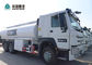 HOWO EURO 2 336 Fuel Tank Truck , Oil Tanker Truck 25CBM 20 Tons Payload