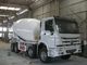 10cbm 6x4/8x4 Sinotruk HOWO Concrete Mixer Truck , Concrete Batch Truck