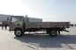 HOWO 4x2 Light Duty Commercial Trucks Fuel Saving Brown Color 160hp 8.2t Rear Axle