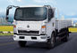 HOWO 4x2 Light Duty Commercial Trucks Fuel Saving Brown Color 160hp 8.2t Rear Axle