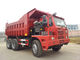 Red Sinotruk 6x4 Rc Heavy Duty Dump Truck Tipper 60 Ton Mining With Hova Chassis