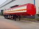 25-60cbm Oil Tanker Semi Truck And Trailer Option Q235 Carbon Steel Of Aluminum Alloy