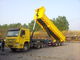 50 - 70T Sinotruk CIMC 45cbm Tipper Dump Truck Trailer For Bauxite Ore Loading