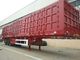 Steel Box Van Heavy Duty Semi Trailers 40 Ton Max Payload 12000*2500*3600mm
