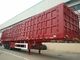 Steel Box Van Heavy Duty Semi Trailers 40 Ton Max Payload 12000*2500*3600mm
