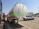 60T 3 Axles Fuel Oil Tank Trailer With 12.00R20 Tire