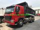 380hp LHD Euro 4 10 Wheels Tipper Truck For Mining