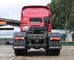 Red Sinotruk Howo 6x4 Semi Prime Mover Truck 10 Wheeler Tractor Truck