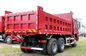 ZZ3317N3647B 12 Yard Three Axles Heavy Duty Dump Truck For Road Building