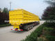 3 Axles 40 Cubic Meter Heavy Duty Semi Trailers Dump Tipper Trailers