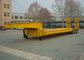 3 Axles 50 Tons Low Bed Semi Trailer Cargo Digger Trailer Heavy equipment