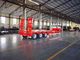 JNHTC 80 Ton Semi Low Deck Gooseneck Trailer 3 Axle For Transport Vehicles
