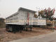 Sinotruk Three Axle Front 50 ton Heavy Duty Semi Trailers For Sand Transport