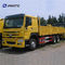 6X4 371HP Flatbed Heavy Cargo Truck With Sidewall