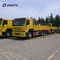 6X4 371HP Flatbed Heavy Cargo Truck With Sidewall