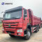 Sinotruk HOWO 6x4 Mineral Mining Dump Truck Red Euro2 Mine 336hp 60ton