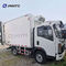 Sinotruk HOWO Euro2 Refrigerator Freezer Vaccine Truck 5 Tons 4x2 6 Wheels Light