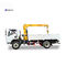 Howo Light 2 tons 3 tons Small Dump Truck With Crane Left Right Hand Drive