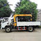 Howo Light 2 tons 3 tons Small Dump Truck With Crane Left Right Hand Drive
