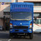 HOWO 4x2 Light Duty Commercial Trucks Transport Cargo Box Wagon Van Truck
