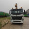 Customized heavy duty hydraulic folding boom crane mounted truck