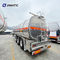 3 Axle 45000 50000 Liters Stainless Steel Milk Tanker Water Oil Tank Semi Truck Trailer