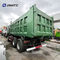 Green Dump Mining Tipper Trucks / Heavy Dump Truck Steel Framed Structure