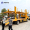 HOWO 4x2 Light Duty Commercial Trucks Vehicle Carrier Transporter 5-8 ton