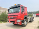 Euro2 Sinotruk Howo 6x4 371 Tractor Truck 10 Wheels New Truck Head Tractor