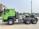 420hp Euro2 LHD Sinotruk Howo 10 Wheel Tractor Truck 50 Ton