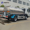 6 Wheel Aluminum Alloy Sinotruk Howo Tanker Truck 10000 Liters With Dispenser